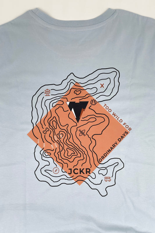 DERNA • Printed Organic Cotton T-shirt For Those Who Wander