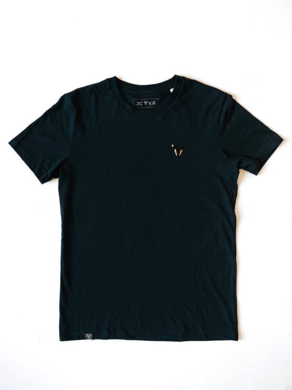 JAM • embroidered t-shirt • navy