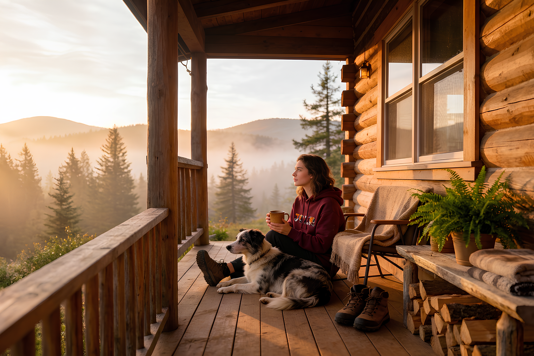 The Ultimate Cozy Day: Hoodie, Coffee, and Your Dog by Your Side