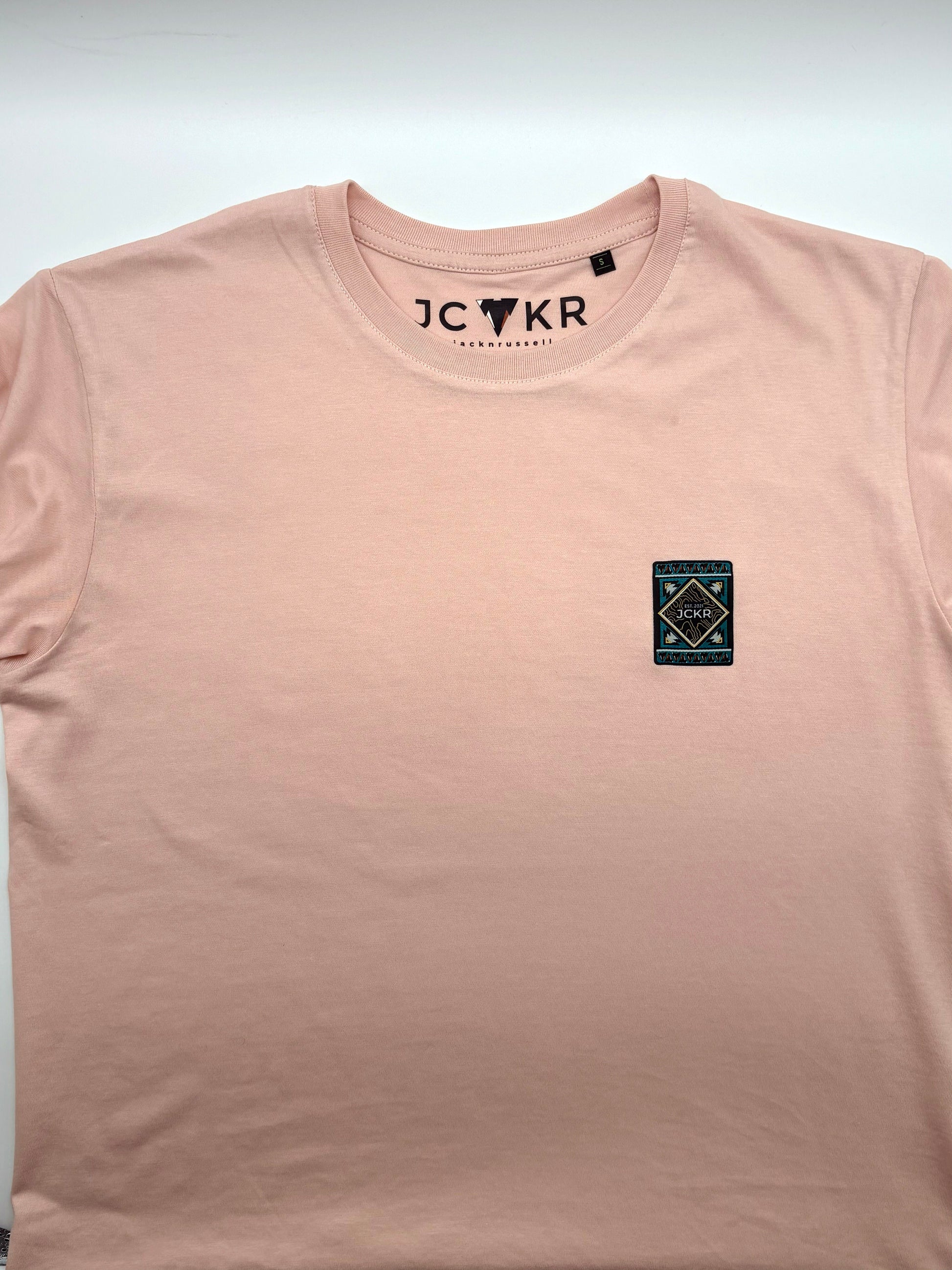 GINGER • Organic Cotton T-shirt with Embroidered Patch • JCKR Clothing