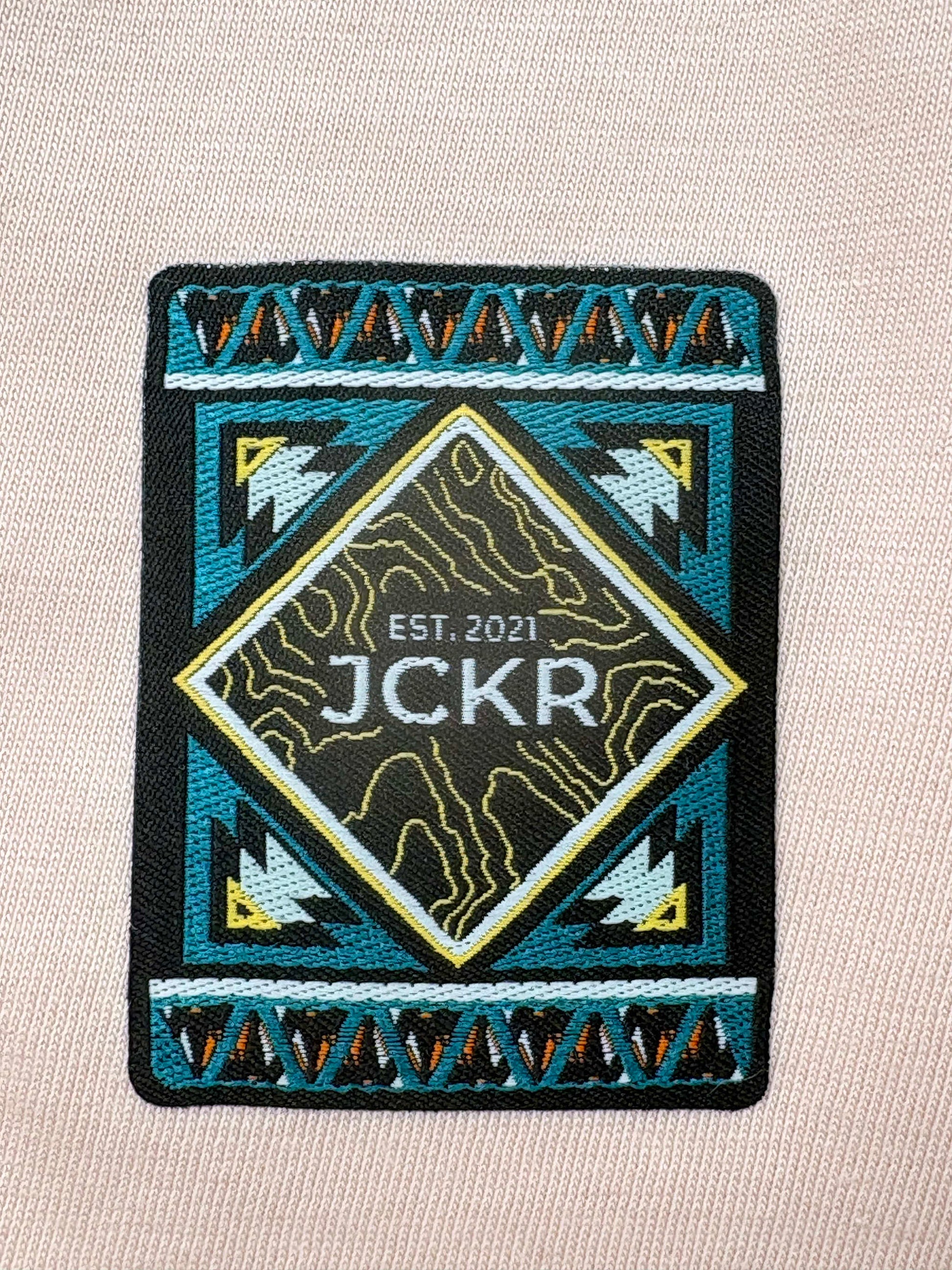 GINGER • Organic Cotton T-shirt with Embroidered Patch • JCKR Clothing