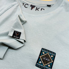 GINGER • Organic Cotton T-shirt with Embroidered Patch • JCKR Clothing