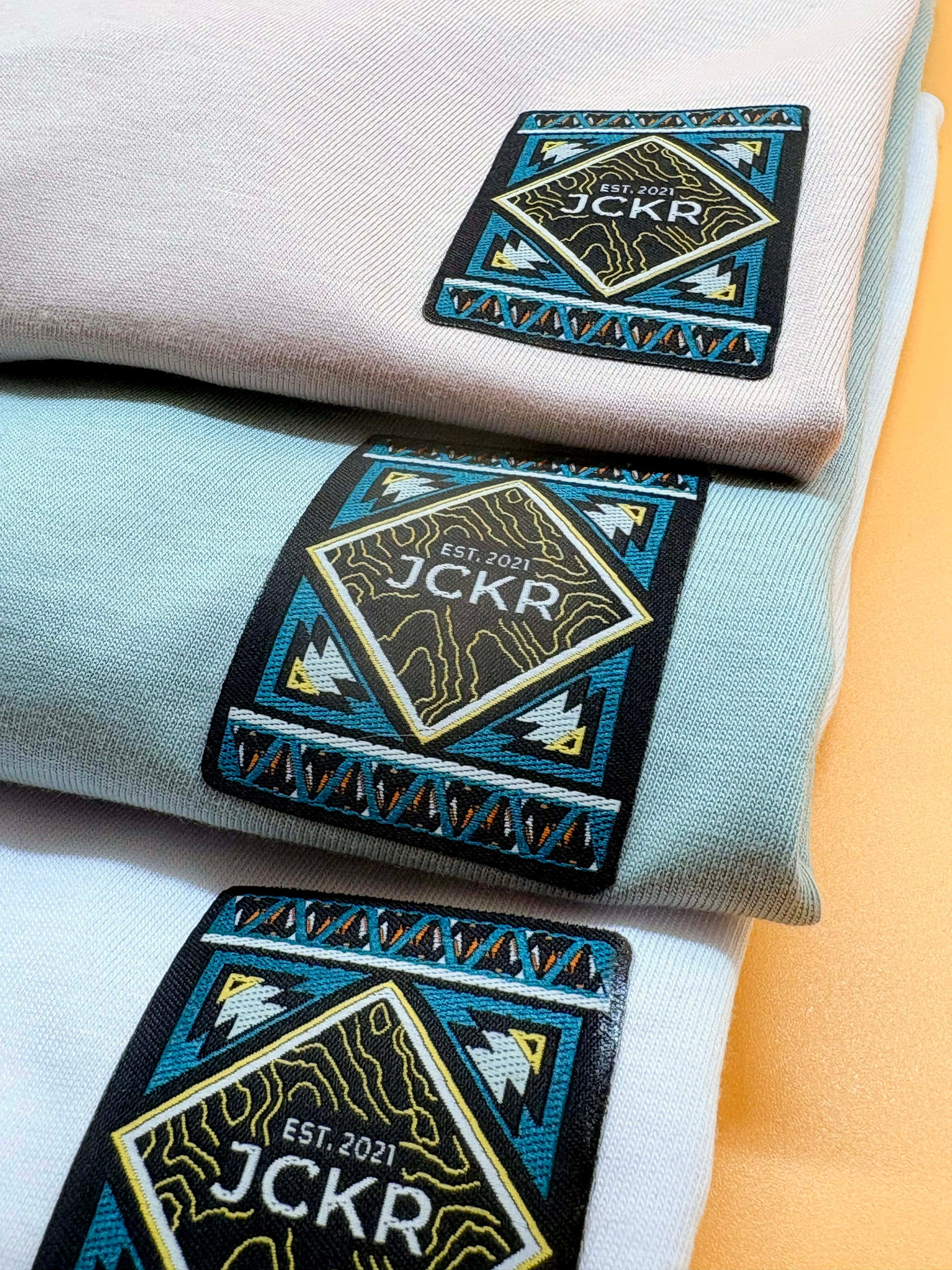 GINGER • Organic Cotton T-shirt with Embroidered Patch • JCKR Clothing