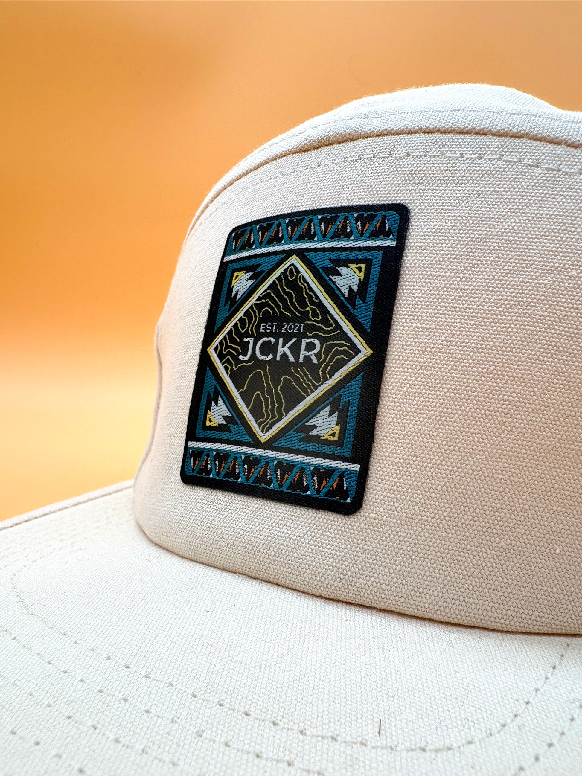GINGER • 5-Panels Hat with Embroidered Patch • JCKR Clothing