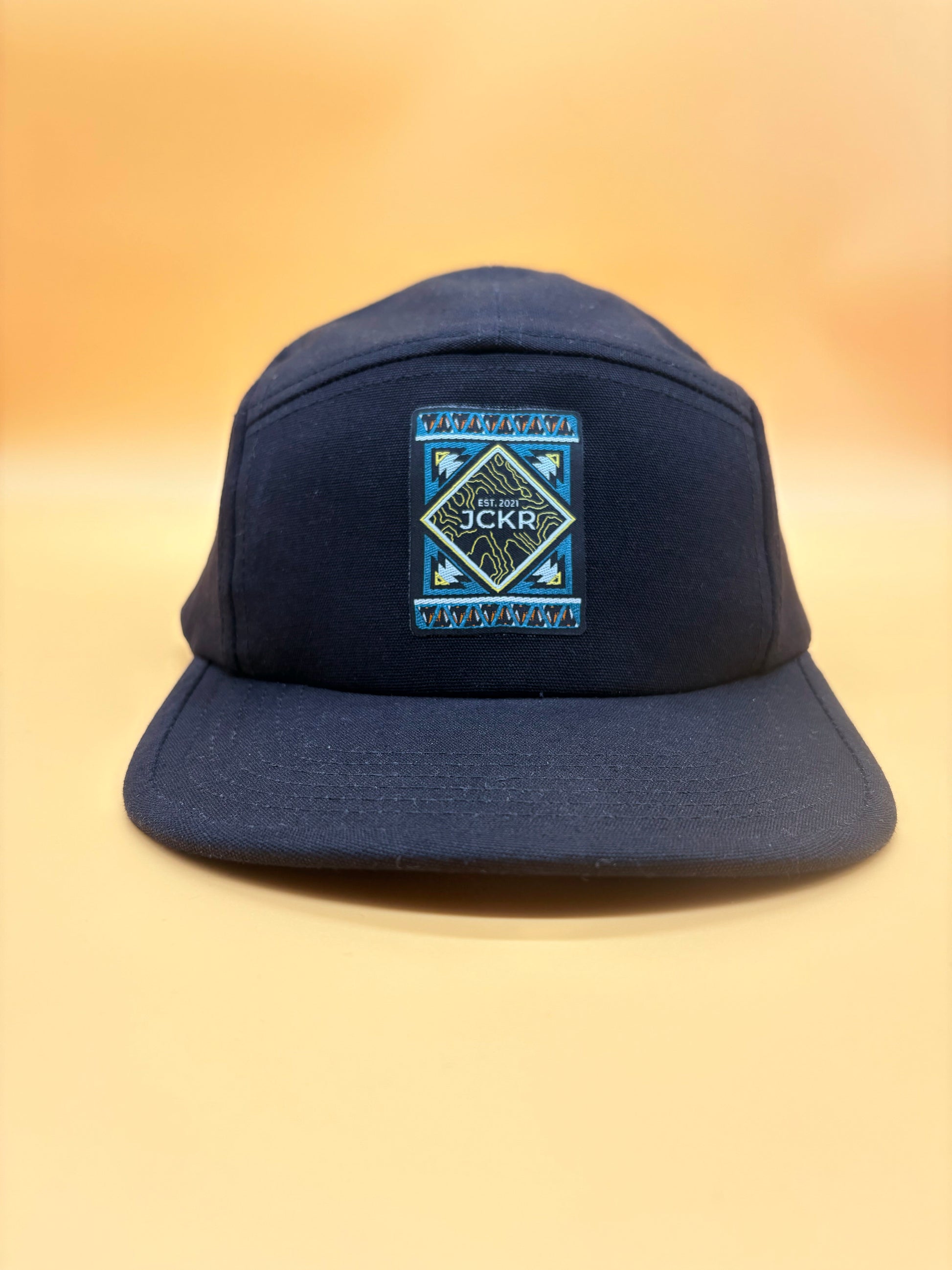 GINGER • 5-Panels Hat with Embroidered Patch • JCKR Clothing