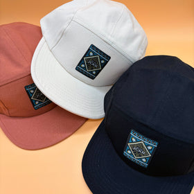 GINGER • 5-Panels Hat with Embroidered Patch • JCKR Clothing