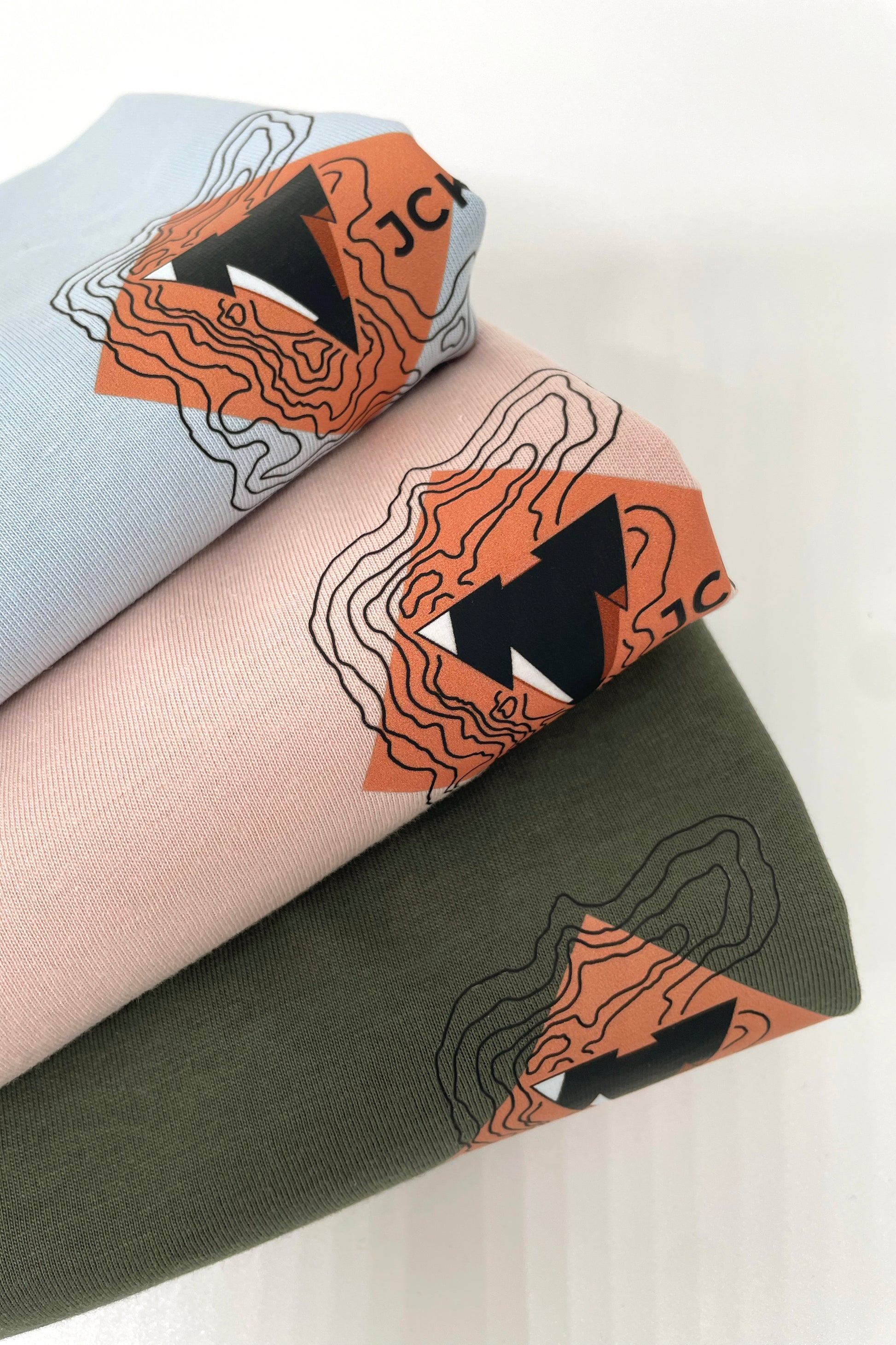 DERNA • Printed Organic Cotton T-shirt For Those Who Wander