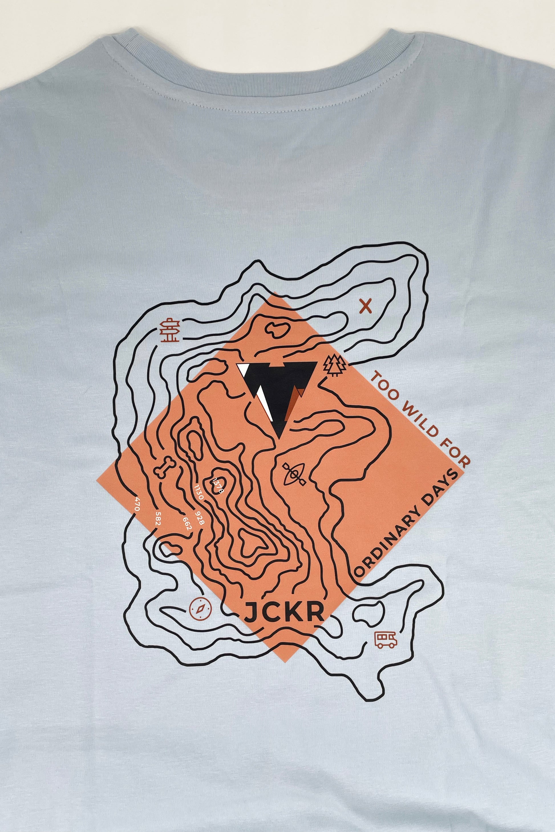 DERNA • Printed Organic Cotton T-shirt For Those Who Wander