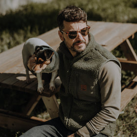BREC • Sherpa Organic Fleece Vest • JCKR Clothing