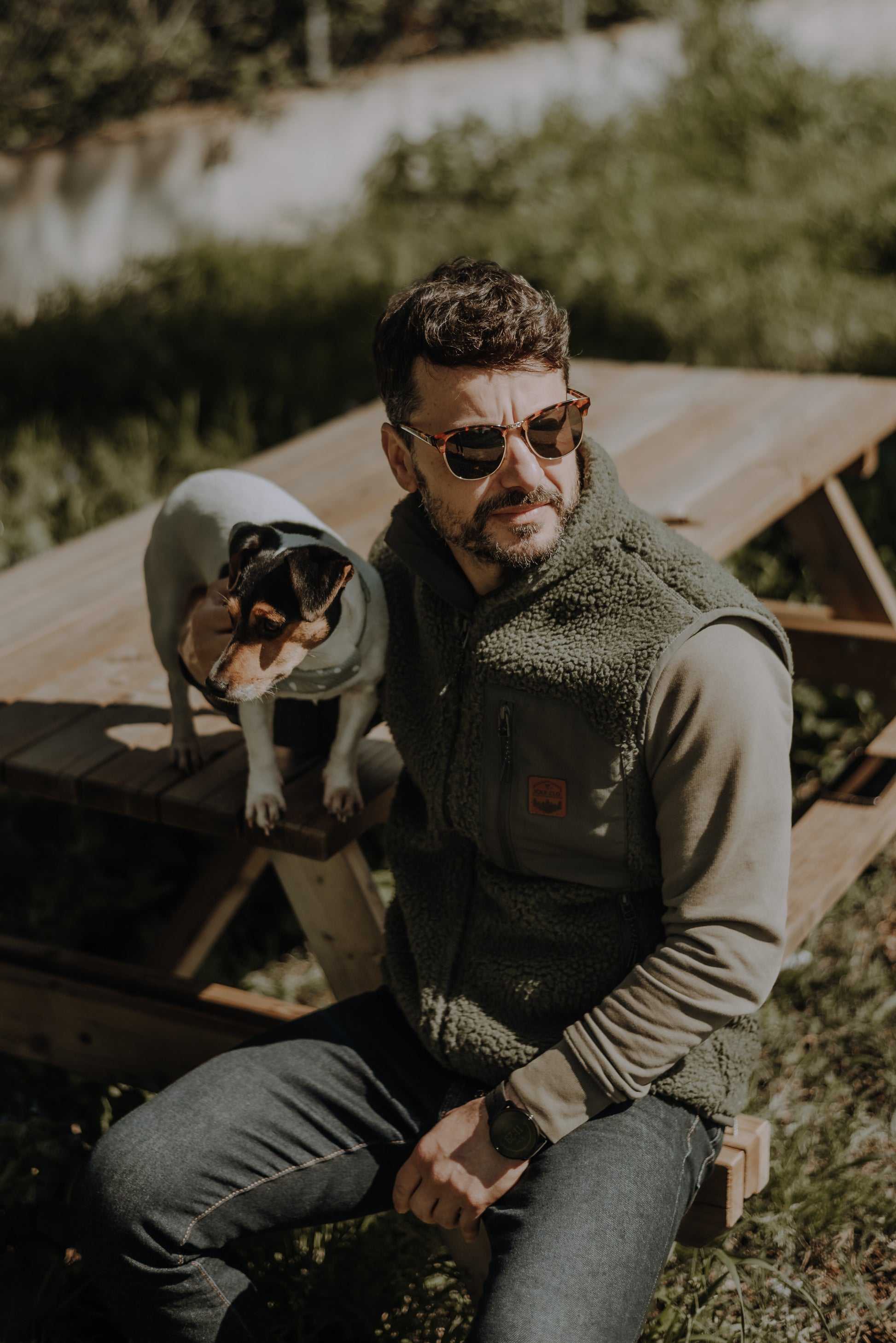 BREC • Sherpa Organic Fleece Vest • JCKR Clothing
