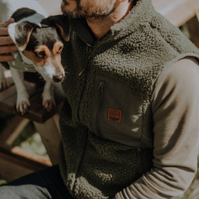 BREC • Sherpa Organic Fleece Vest • JCKR Clothing