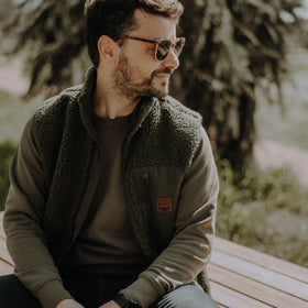 BREC • Sherpa Organic Fleece Vest • JCKR Clothing