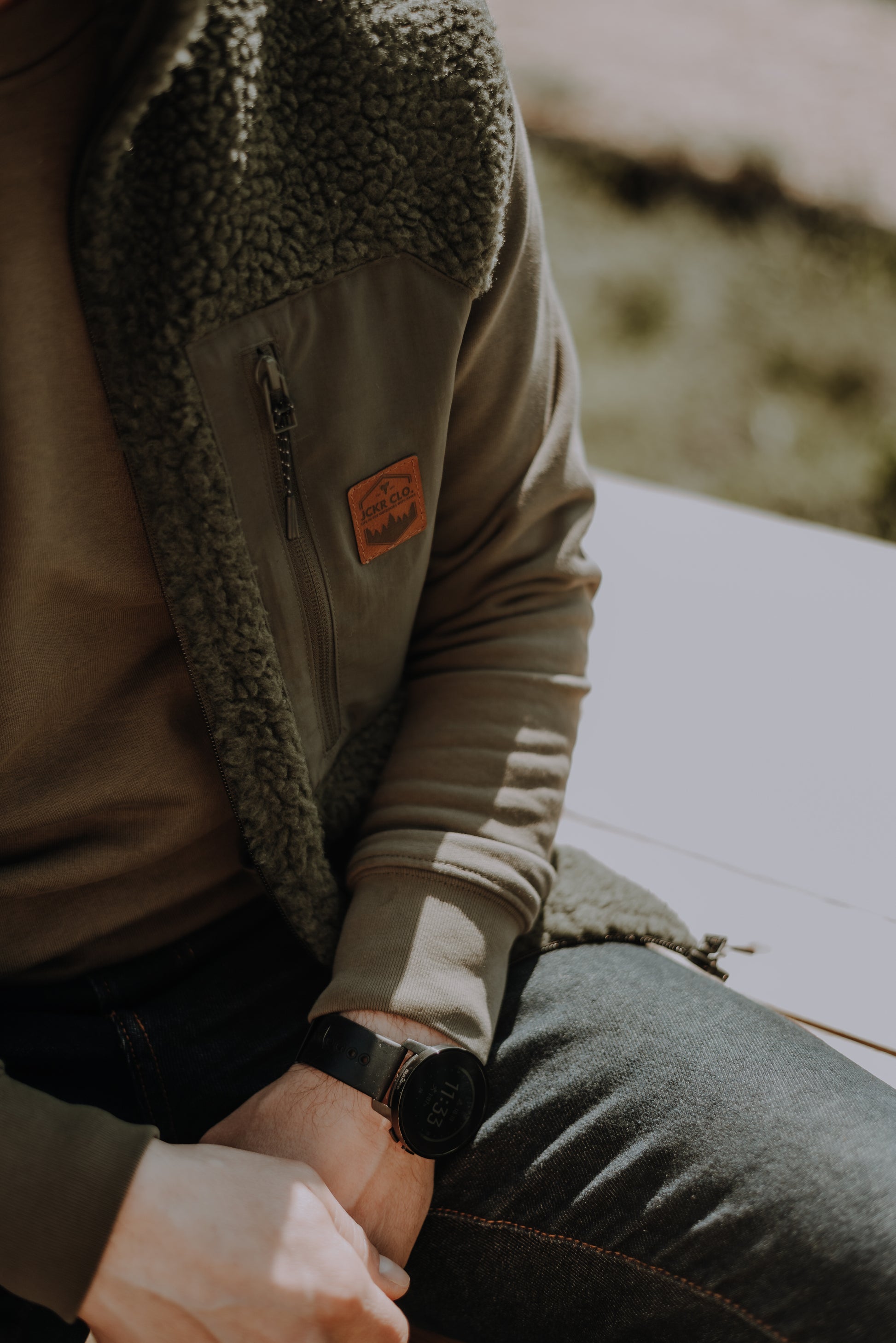 BREC • Sherpa Organic Fleece Vest • JCKR Clothing