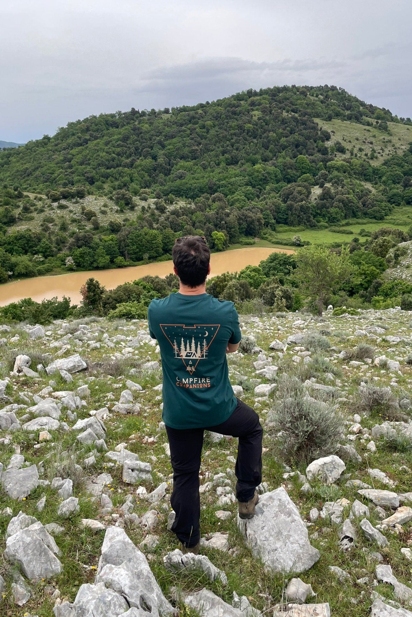 CAMPFIRE COMPANIONS • printed crewneck t-shirt - variable | JCKR clothing