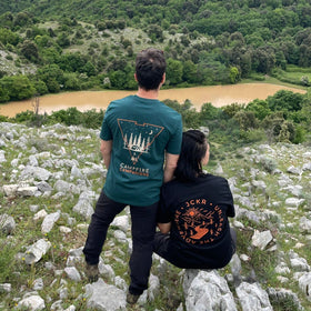 CAMPFIRE COMPANIONS • printed crewneck t-shirt - variable | JCKR clothing