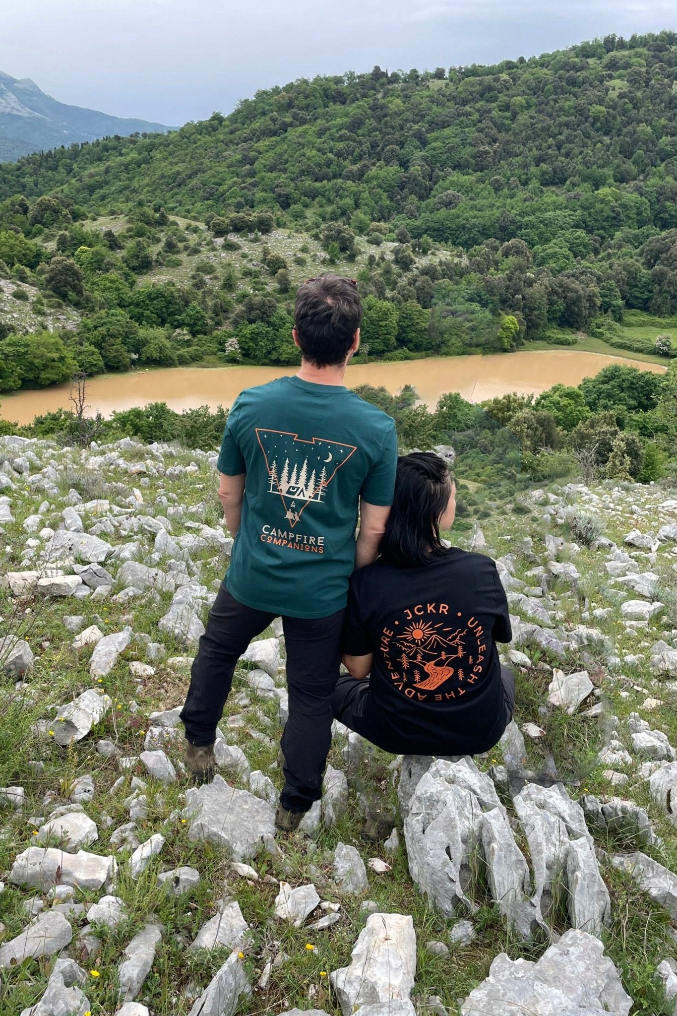 CAMPFIRE COMPANIONS • printed crewneck t-shirt - variable | JCKR clothing