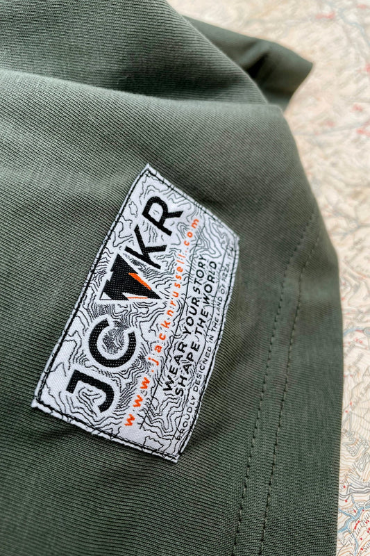 DERNA • Printed Organic Cotton T-shirt For Those Who Wander - variable | JCKR clothing