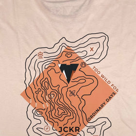 DERNA • Printed Organic Cotton T-shirt For Those Who Wander - variable | JCKR clothing