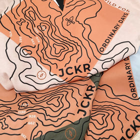 DERNA • Printed Organic Cotton T-shirt For Those Who Wander - variable | JCKR clothing