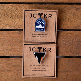 DUO of Acrylic Pins 01 - simple | JCKR clothing