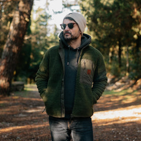 LEM • Long Sleeve Sherpa Fleece Jacket - variable | JCKR clothing