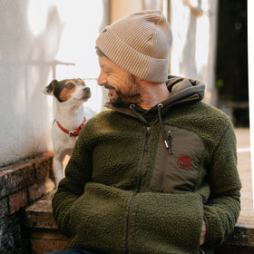 LEM • Long Sleeve Sherpa Fleece Jacket - variable | JCKR clothing