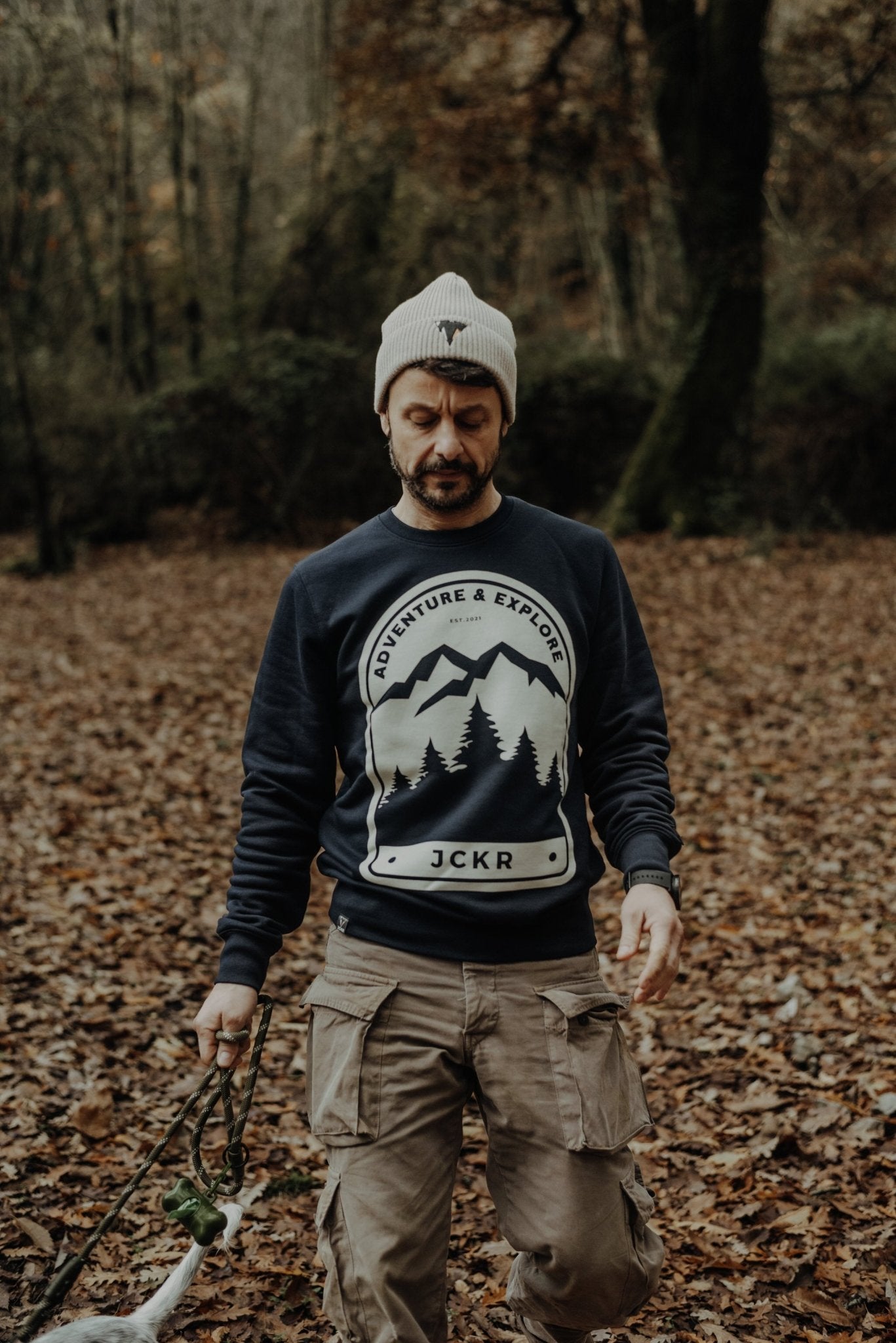 NOVA • navy blue crewneck sweatshirt - variable | JCKR clothing