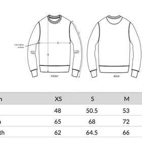 NOVA • navy blue crewneck sweatshirt - variable | JCKR clothing