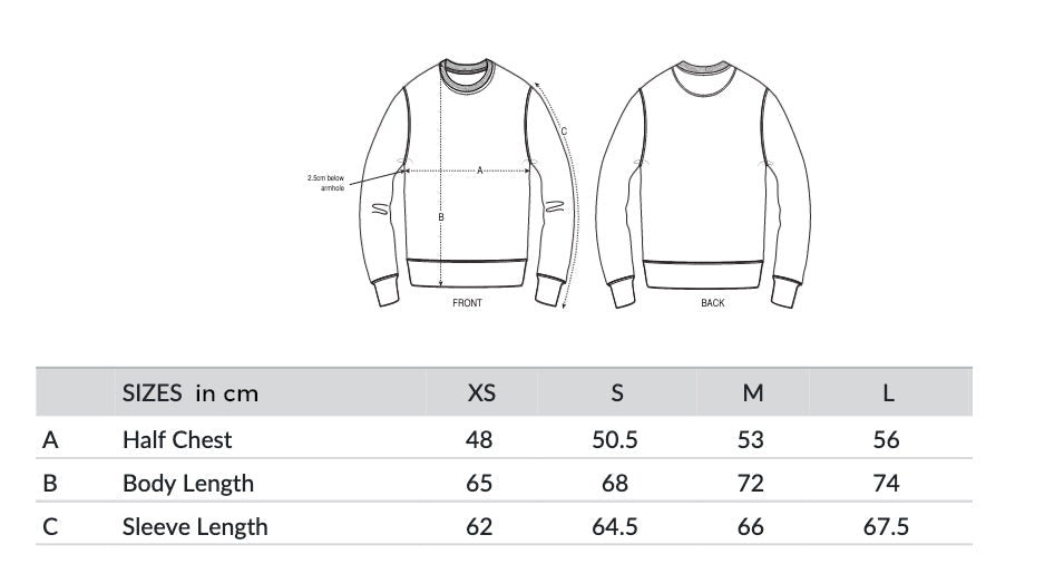 NOVA • navy blue crewneck sweatshirt - variable | JCKR clothing