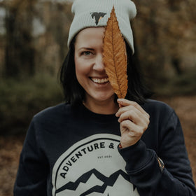 NOVA • navy blue crewneck sweatshirt - variable | JCKR clothing