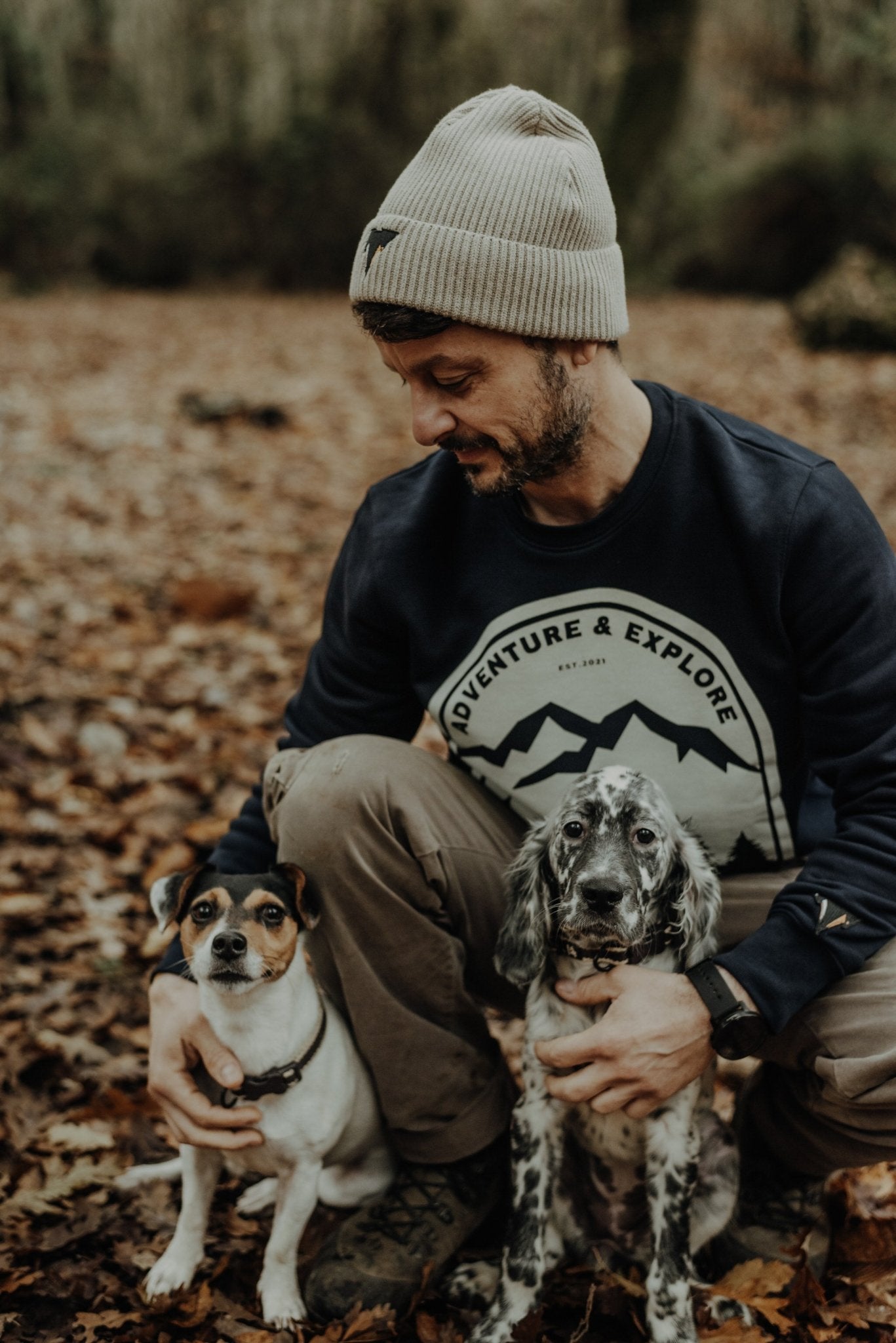 NOVA • navy blue crewneck sweatshirt - variable | JCKR clothing