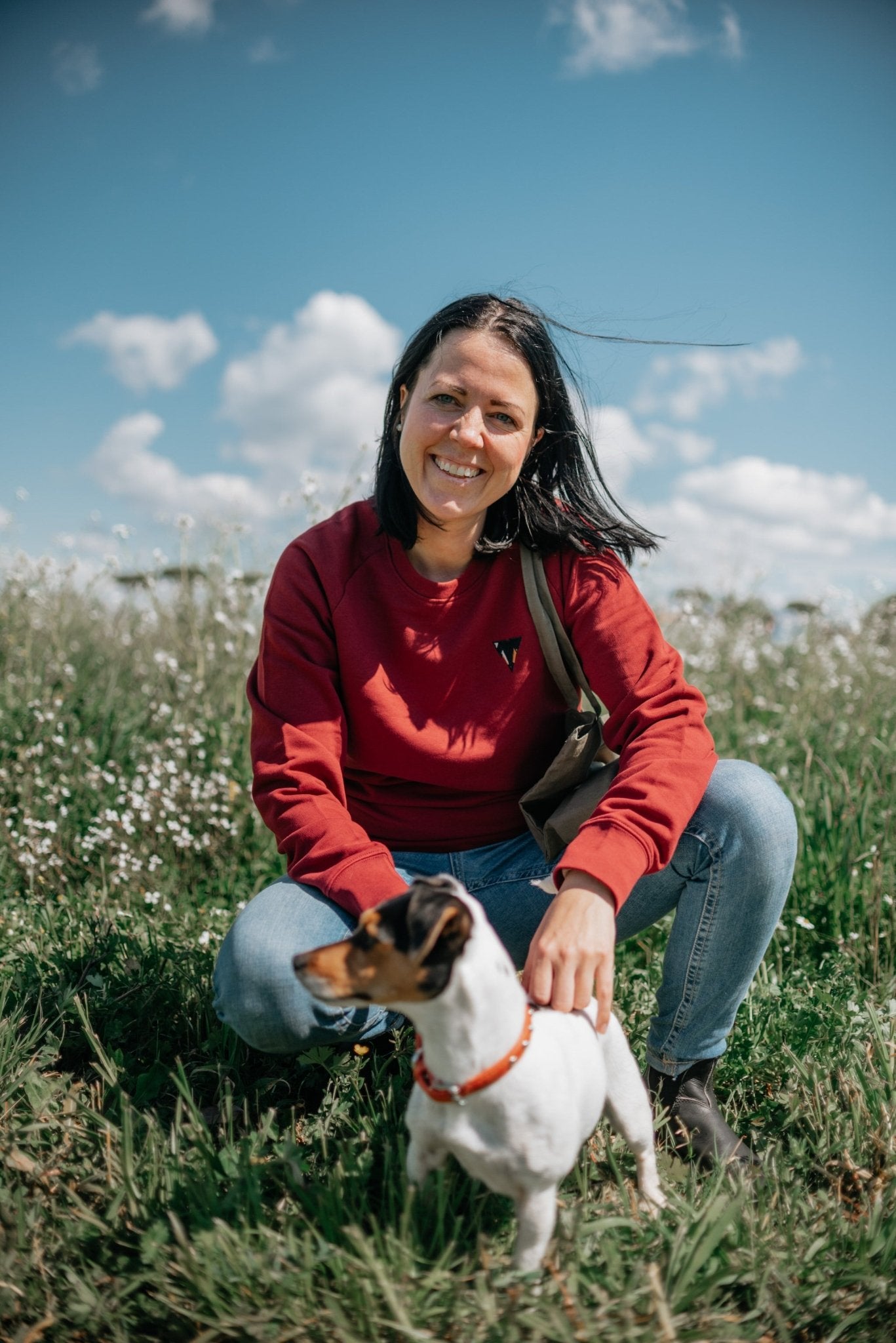 RUSSELL • embroidered crewneck sweatshirt - variable | JCKR clothing