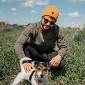 RUSSELL • embroidered crewneck sweatshirt - variable | JCKR clothing