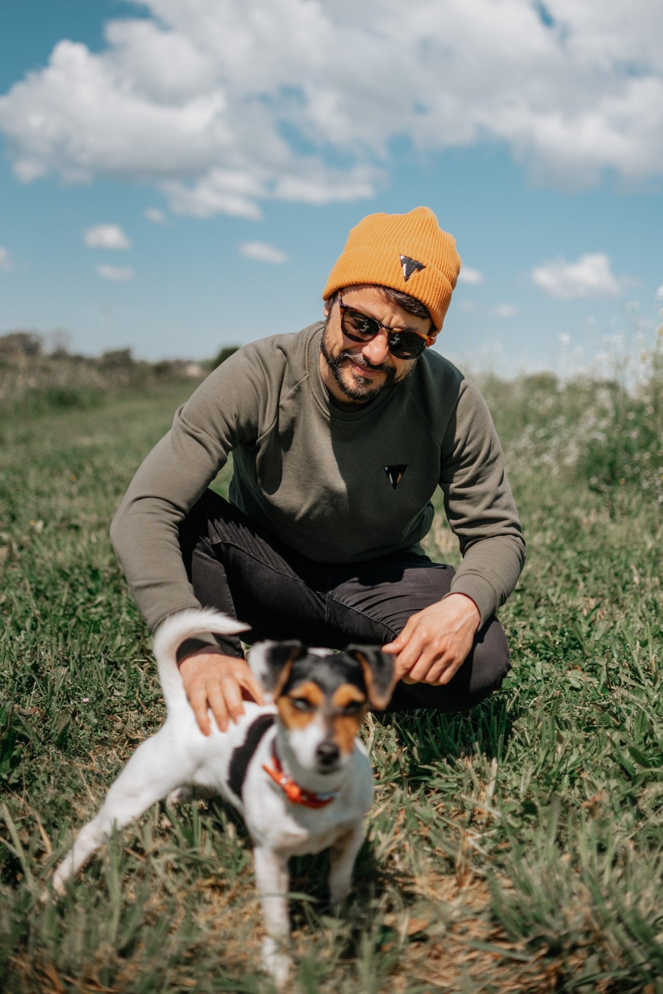 RUSSELL • embroidered crewneck sweatshirt - variable | JCKR clothing