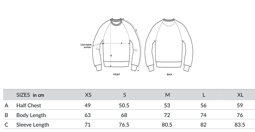 RUSSELL • embroidered crewneck sweatshirt - variable | JCKR clothing