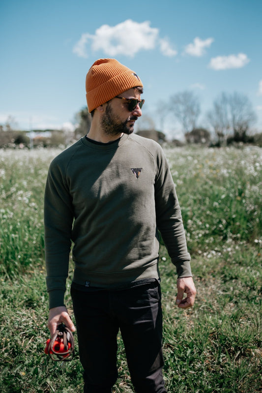 RUSSELL • embroidered crewneck sweatshirt - variable | JCKR clothing