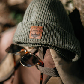 TEO • Fisherman Beanie with Leather Patch - variable | JCKR clothing