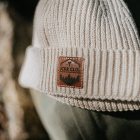 TEO • Fisherman Beanie with Leather Patch - variable | JCKR clothing