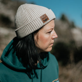 TEO • Fisherman Beanie with Leather Patch - variable | JCKR clothing