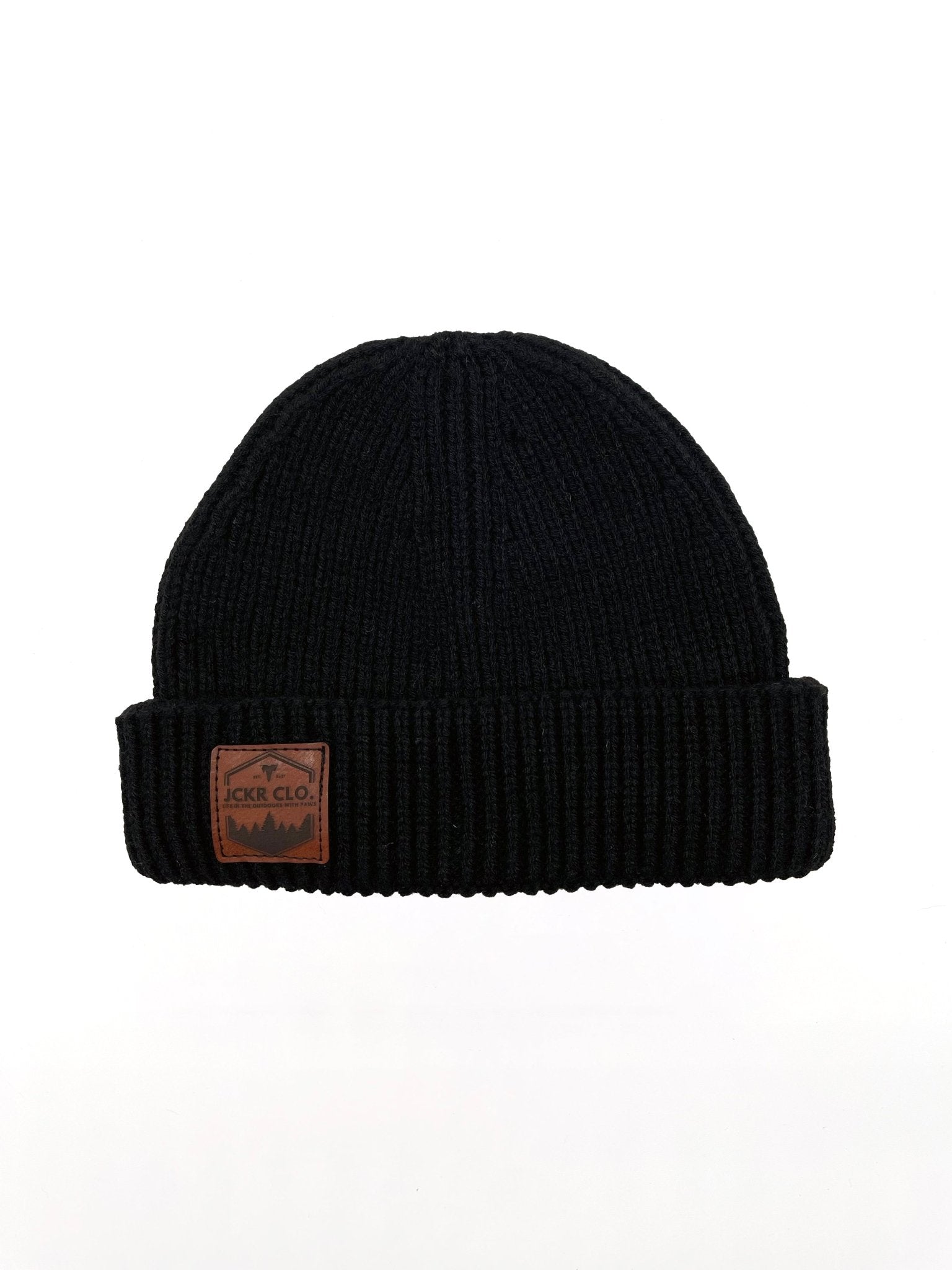 TEO • Fisherman Beanie with Leather Patch - variable | JCKR clothing