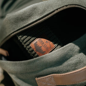 TEO • Fisherman Beanie with Leather Patch - variable | JCKR clothing