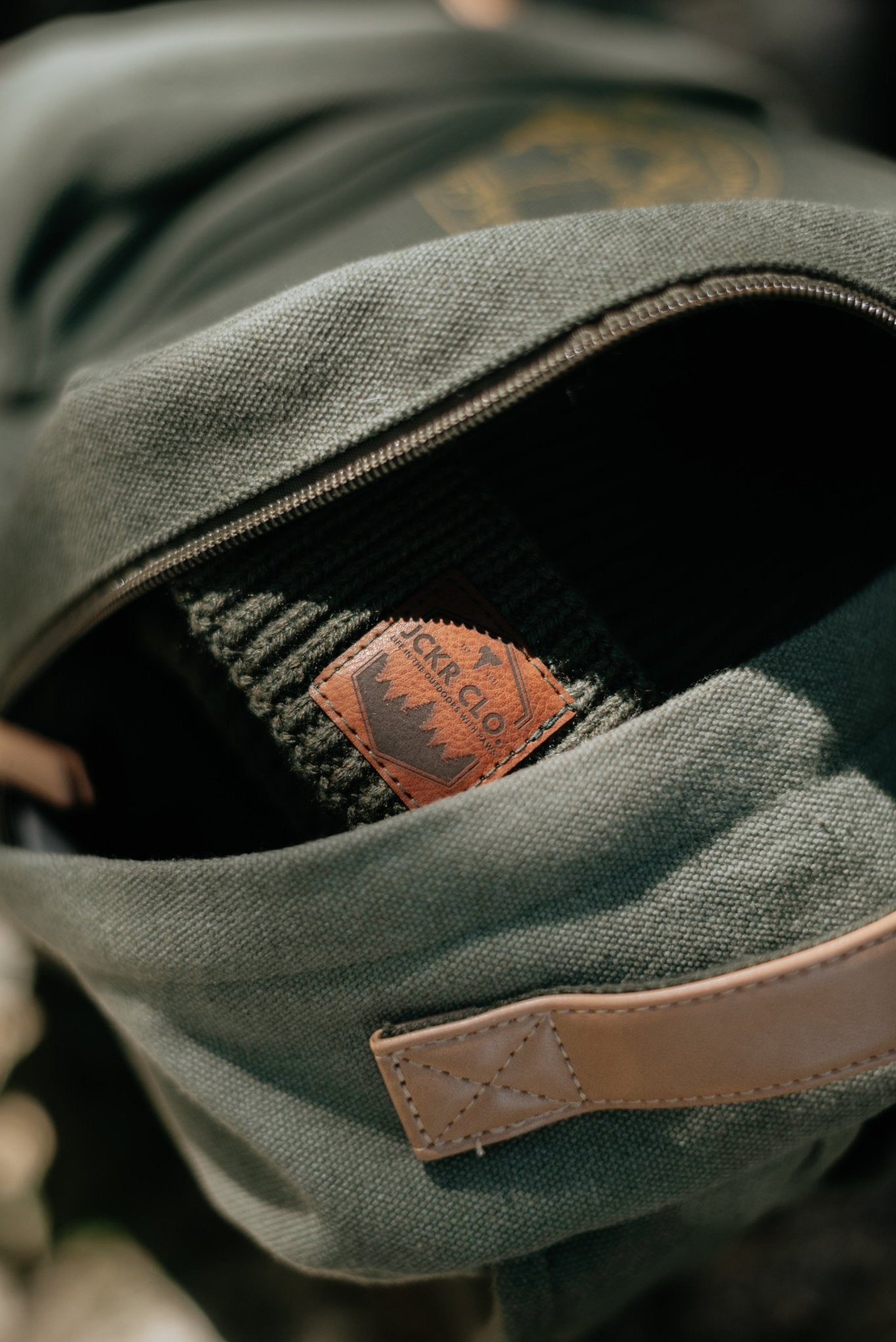 TEO • Fisherman Beanie with Leather Patch - variable | JCKR clothing