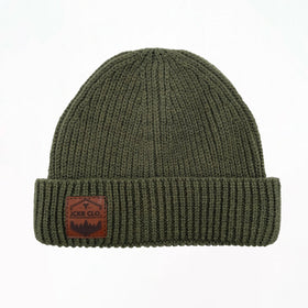 TEO • Fisherman Beanie with Leather Patch - variable | JCKR clothing