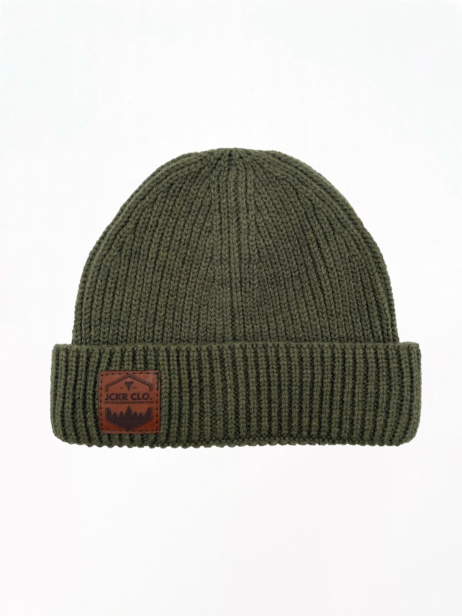 TEO • Fisherman Beanie with Leather Patch - variable | JCKR clothing