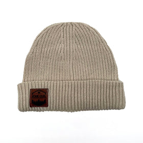 TEO • Fisherman Beanie with Leather Patch - variable | JCKR clothing