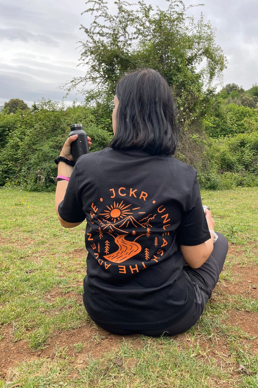 UNLEASH THE ADVENTURE • printed crewneck t-shirt - variable | JCKR clothing