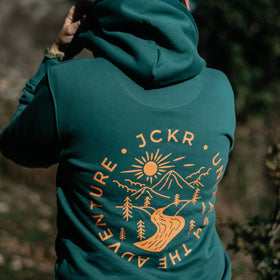UNLEASH THE ADVENTURE • winter hoodie - variable | JCKR clothing