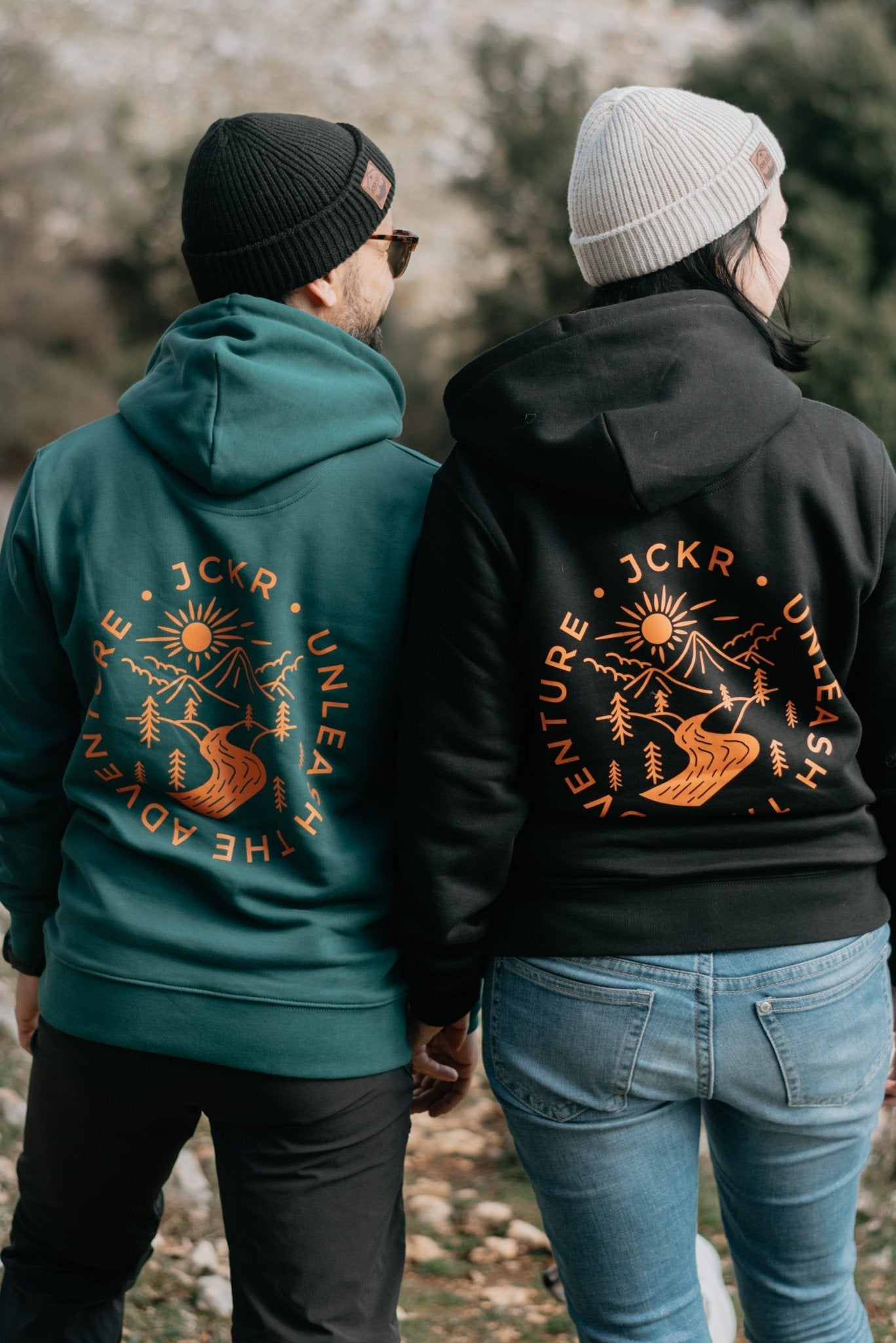 UNLEASH THE ADVENTURE • winter hoodie - variable | JCKR clothing