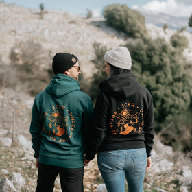 UNLEASH THE ADVENTURE • winter hoodie - variable | JCKR clothing